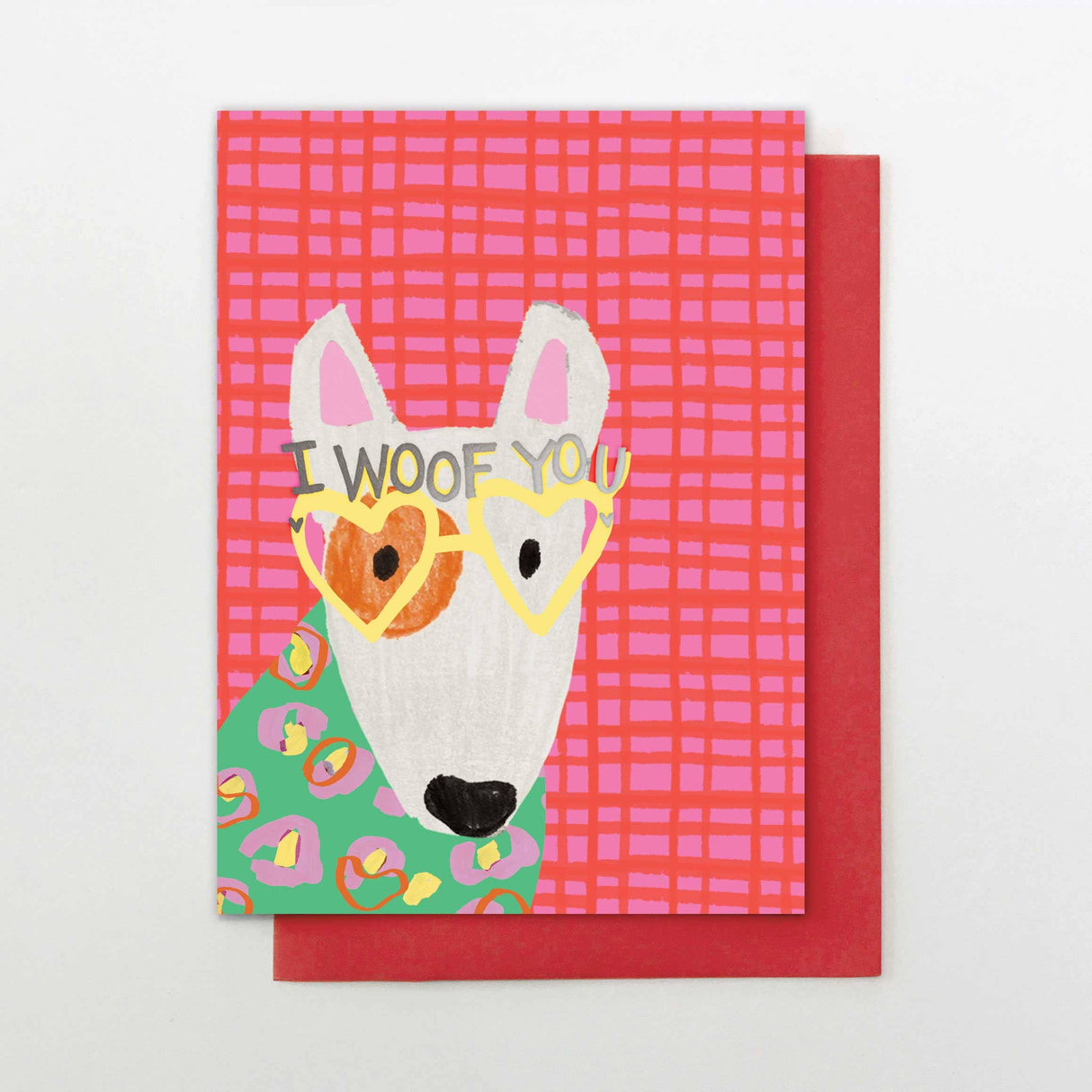 I Woof You - Dog Valentines Card