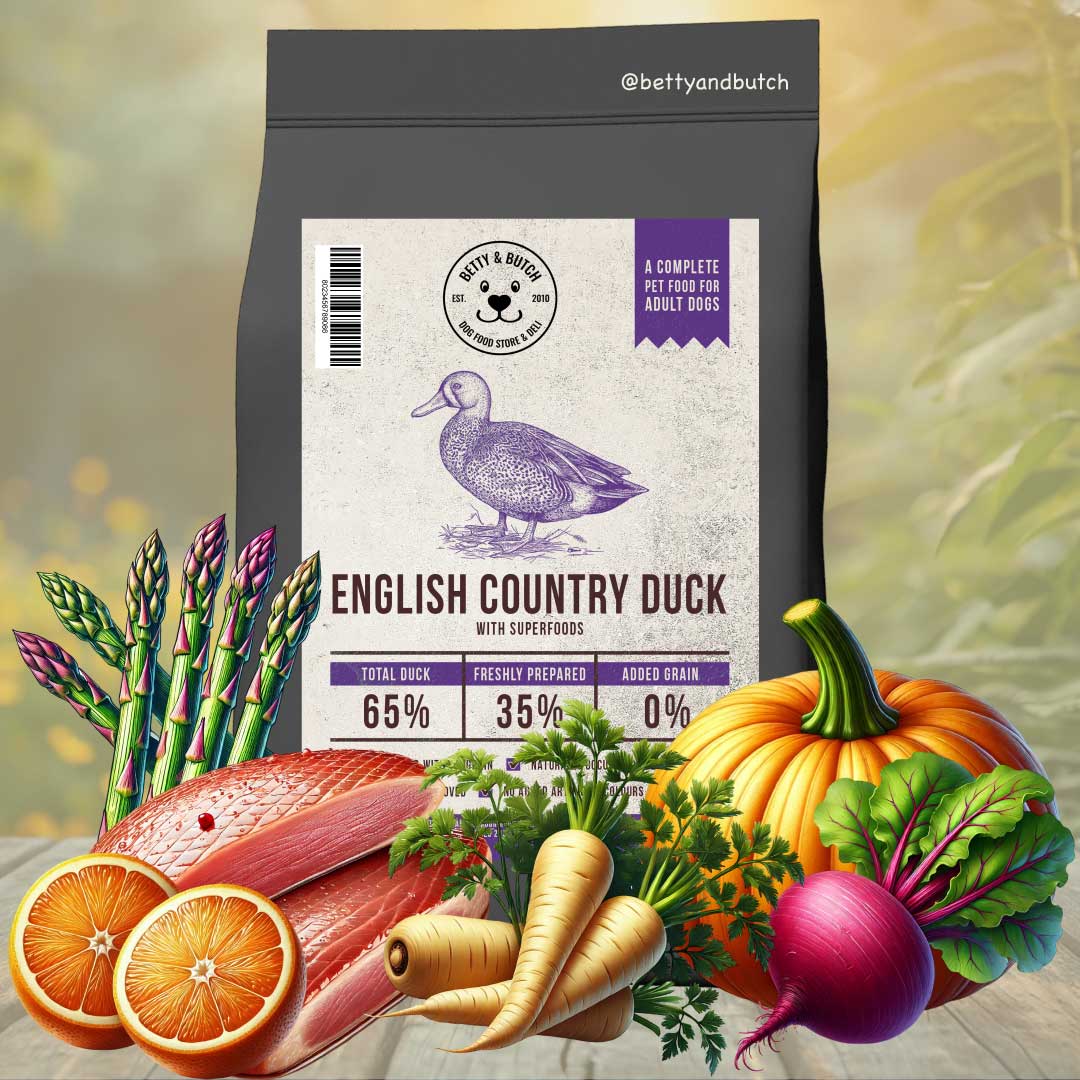 Betty & Butch Superfood Adult Dog Food - Duck With Vegetables