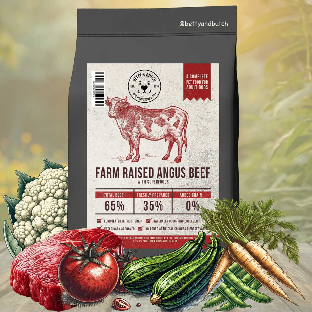 Betty & Butch Superfood Adult Dog Food - Angus Beef With Vegetables