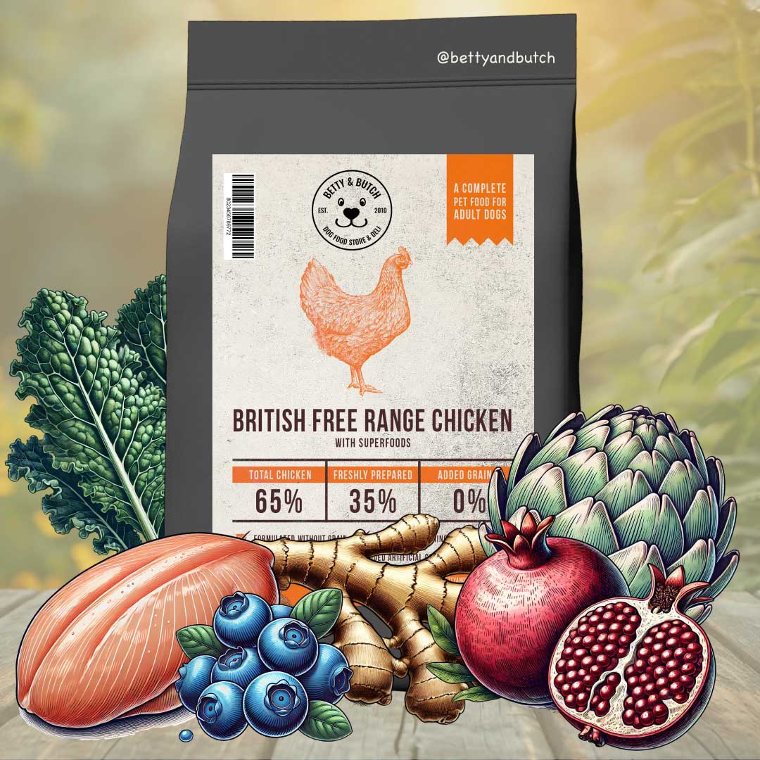 Betty & Butch Superfood Adult Dog Food - Chicken With Vegetables