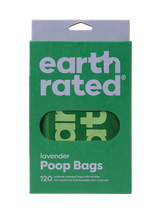 Earth Rated Tie Handle Poo Bags 120 bags