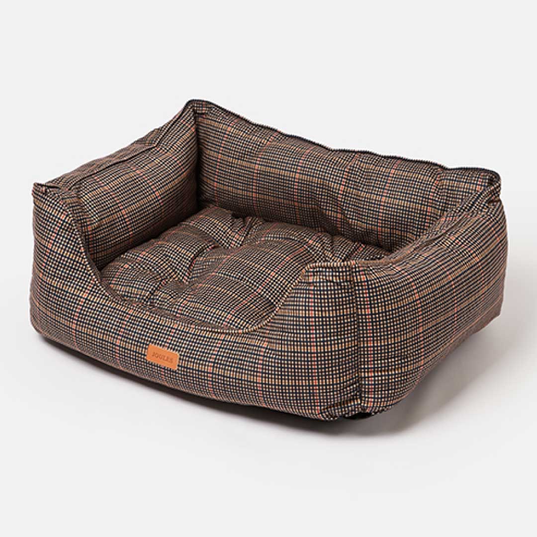 Joules Henson Check Box Dog Bed BETTY BUTCH