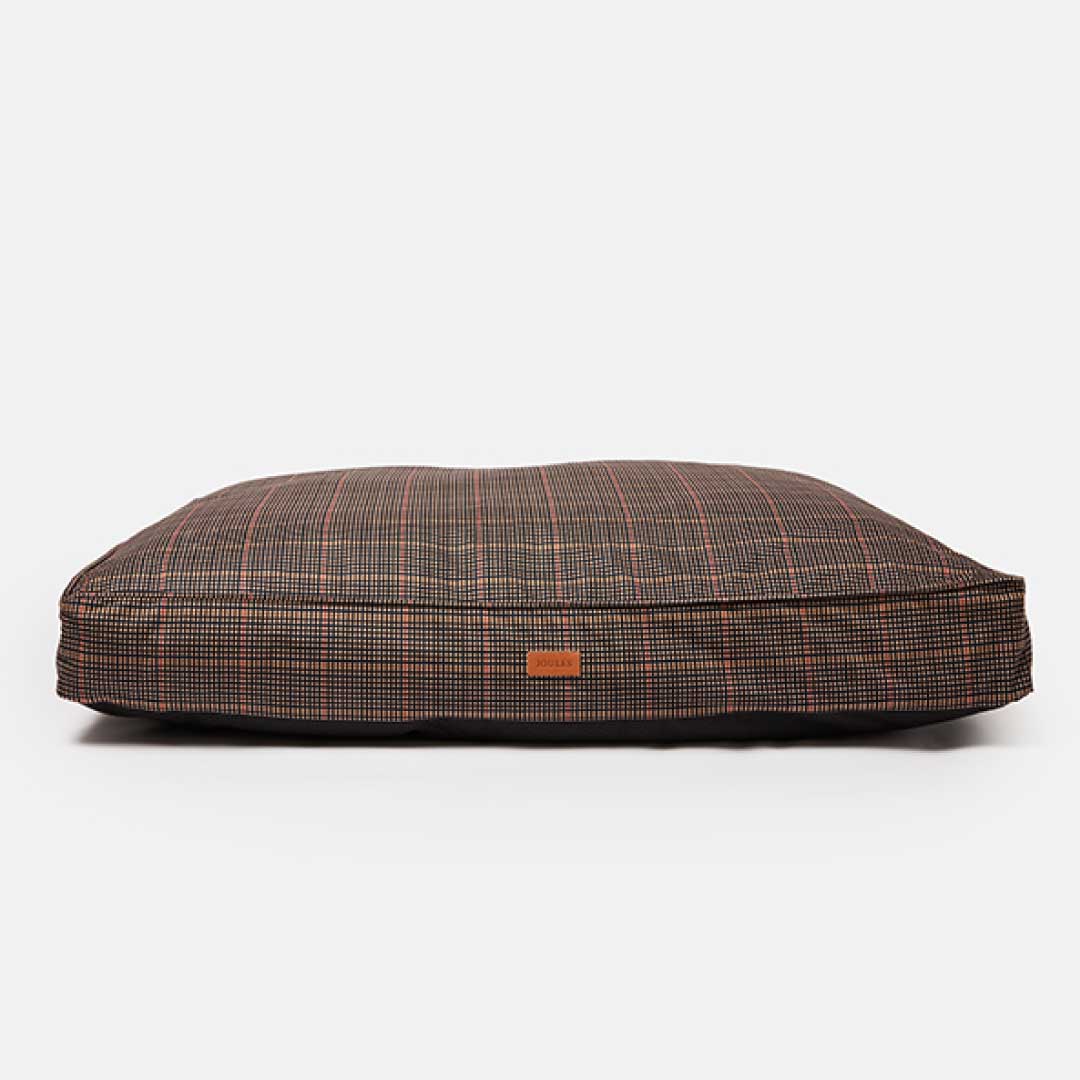 Joules - Henson Check Mattress Dog Bed