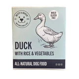 Betty & Butch Duck, Rice and Veg Dog Food Tray