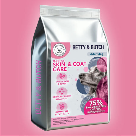 Peptide+ Skin & Coat Care – Hypoallergenic dog food with hydrolysed salmon and peptides for healthy skin and coat.