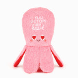 Valentine Octopus Dog Toy