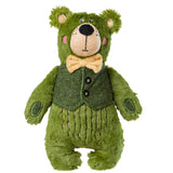 Forest Green Xmas Bear Dog Toy