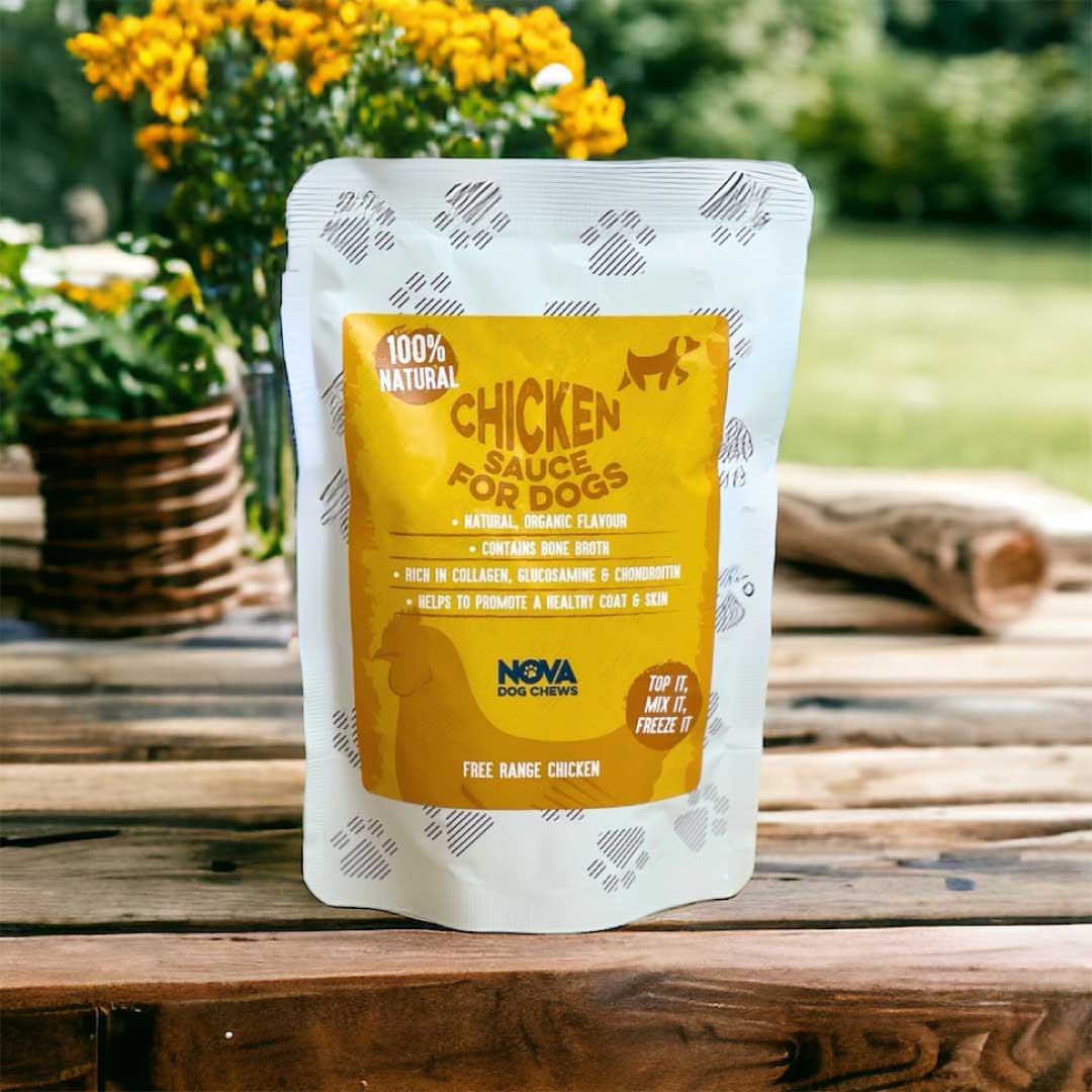 Premium Chicken Bone Broth Sauce for Dogs