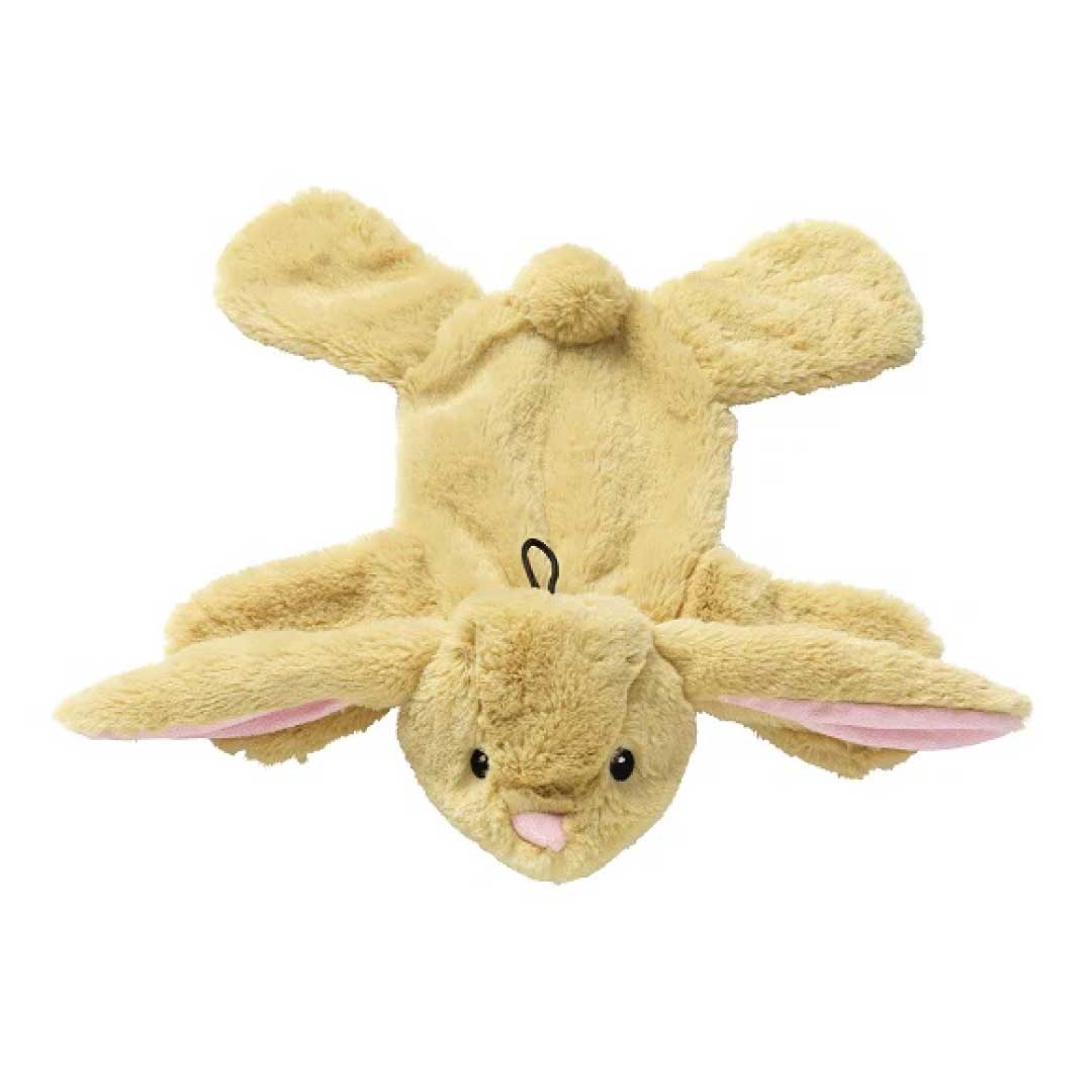 Crinkle Nose Rabbit Plush Dog Toy