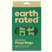 Earth Rated Tie Handle Poo Bags 120 bags