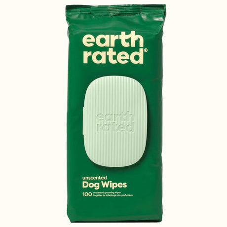 Earth Rated Plant-Based Dog Grooming Wipes