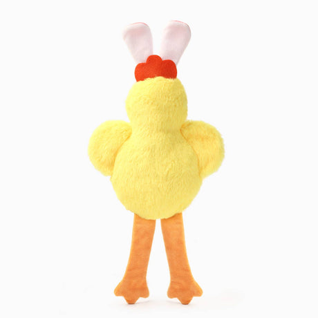 easter chicken fun dog toy