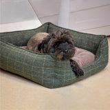 MossTweed Soft Snuggle Dog Bed