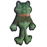 Tweed Plush Frog Dog Toy