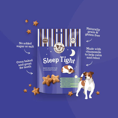 laughing dog sleep tight dog treats