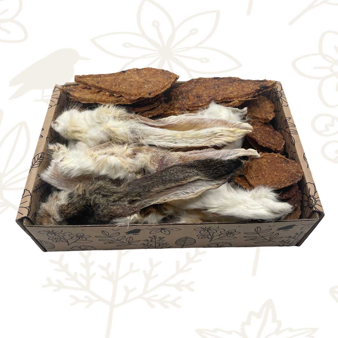 Rabbit Treat Box for Dogs – Single Protein Delight