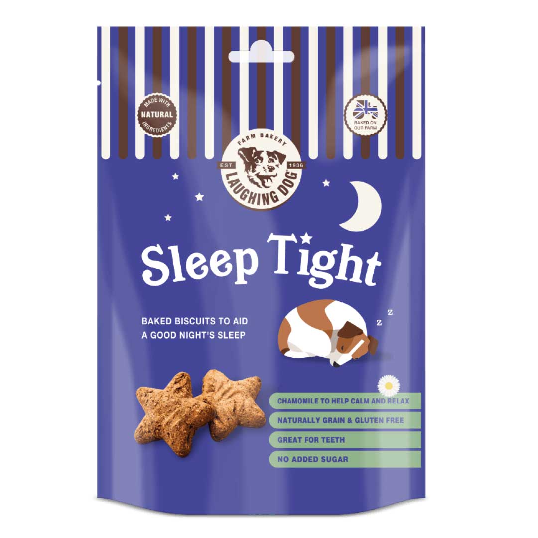 laughing dog sleep tight dog treats