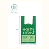 Earth Rated Tie Handle Poo Bags 120 bags