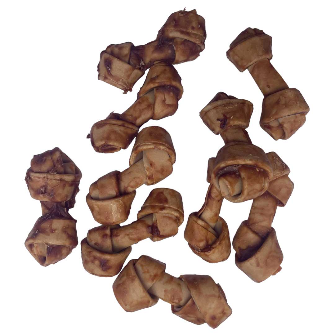 Zero Hide Peanut Butter & Chicken Knot Chews