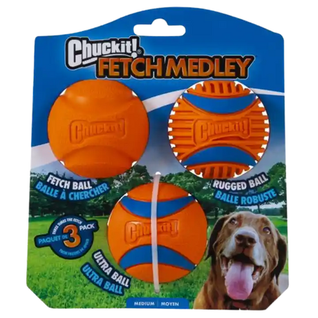 ChuckIt Gen 3 Dog Tennis Ball Medley - Fetch, Ultra and Rugged - BETTY & BUTCH®