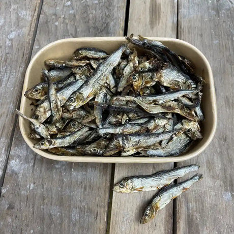 Finest Sprat Tray Dog Deli Treats - 100% Quality Fish - Omega 3 - BETTY & BUTCH®