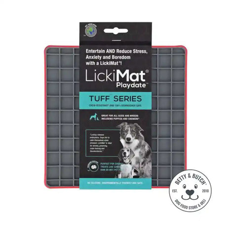 LickiMat Playdate Chew-Resistant Tuff Series Dog Mat for Anxious Dogs - BETTY & BUTCH®