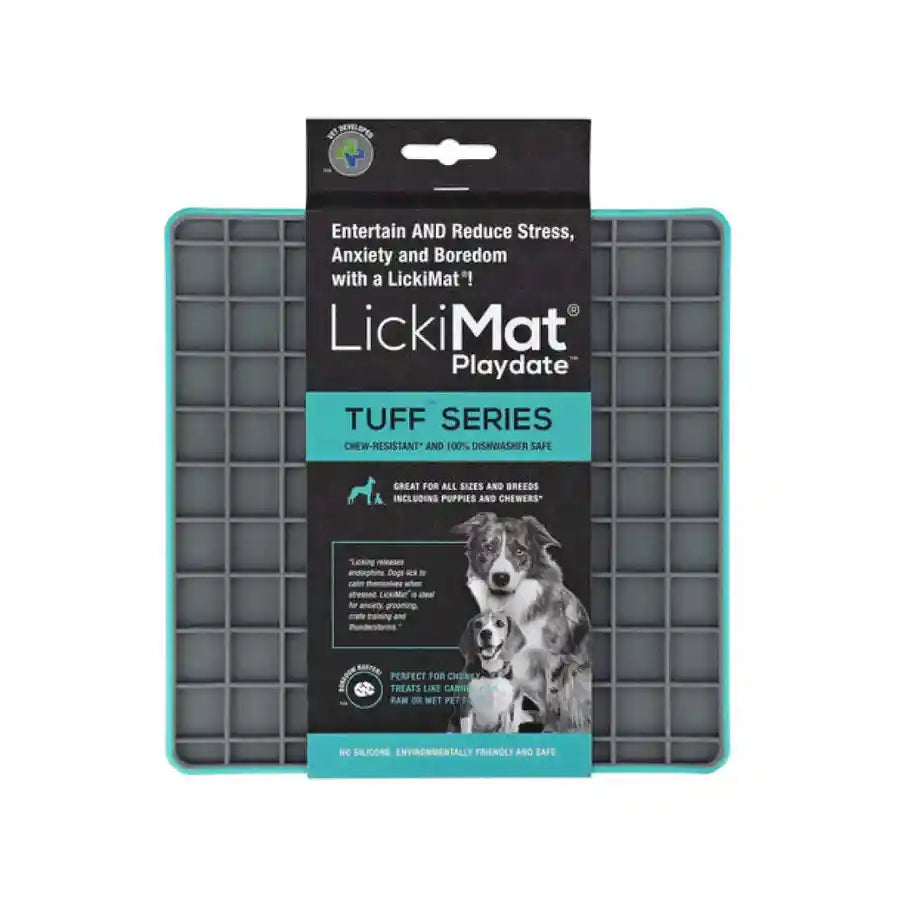 LickiMat Playdate Chew-Resistant Tuff Series Dog Mat for Anxious Dogs - BETTY & BUTCH®