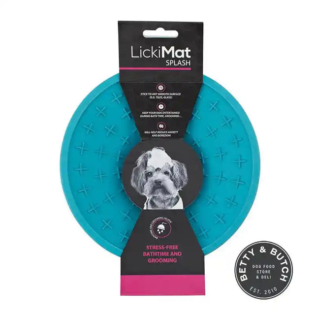 LickiMat Splash Chew-Resistant Dog Mat for Cooling, Refreshing Fun - BETTY & BUTCH®